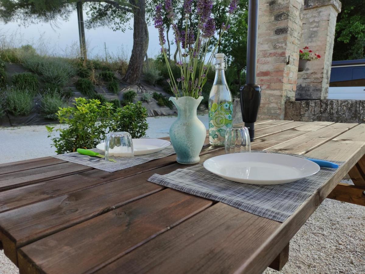 Casa Montefiore 13 Iris Lt Nella Tranquilla Campagna Marchigiana Ancona Kültér fotó